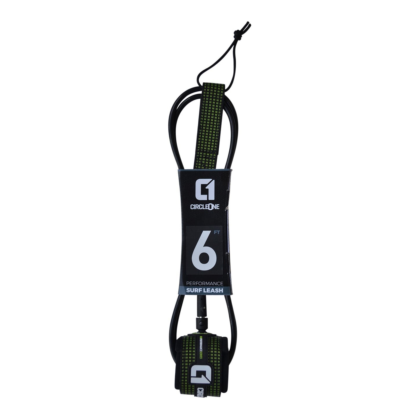 Performance Surfboard Ankle Leash Black