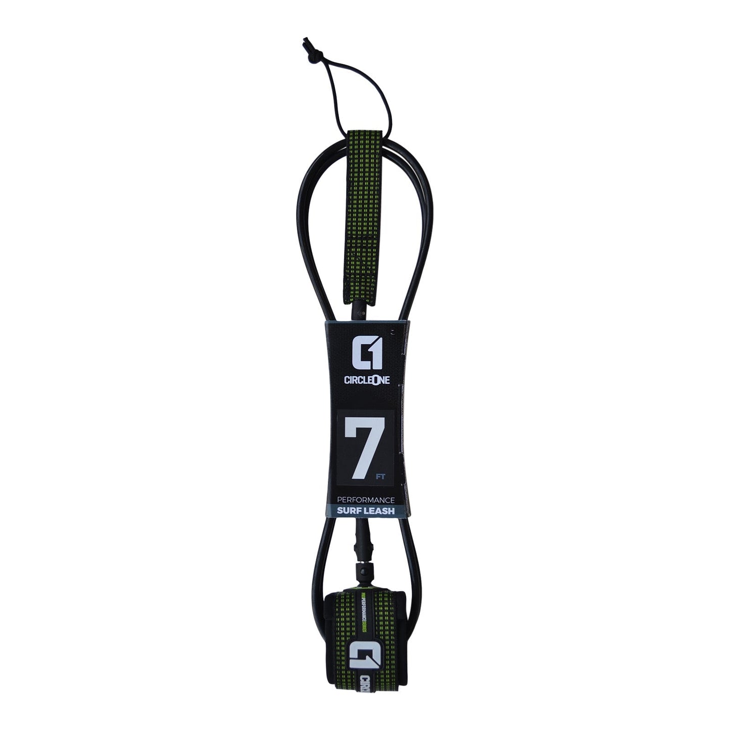 Performance Surfboard Ankle Leash Black