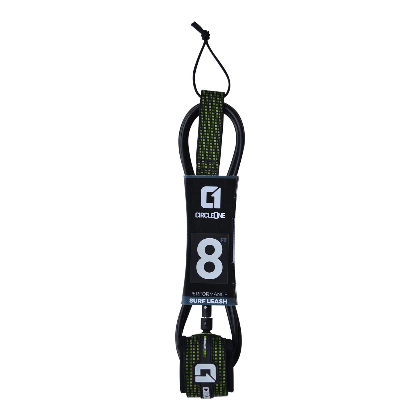 Performance Surfboard Ankle Leash Black