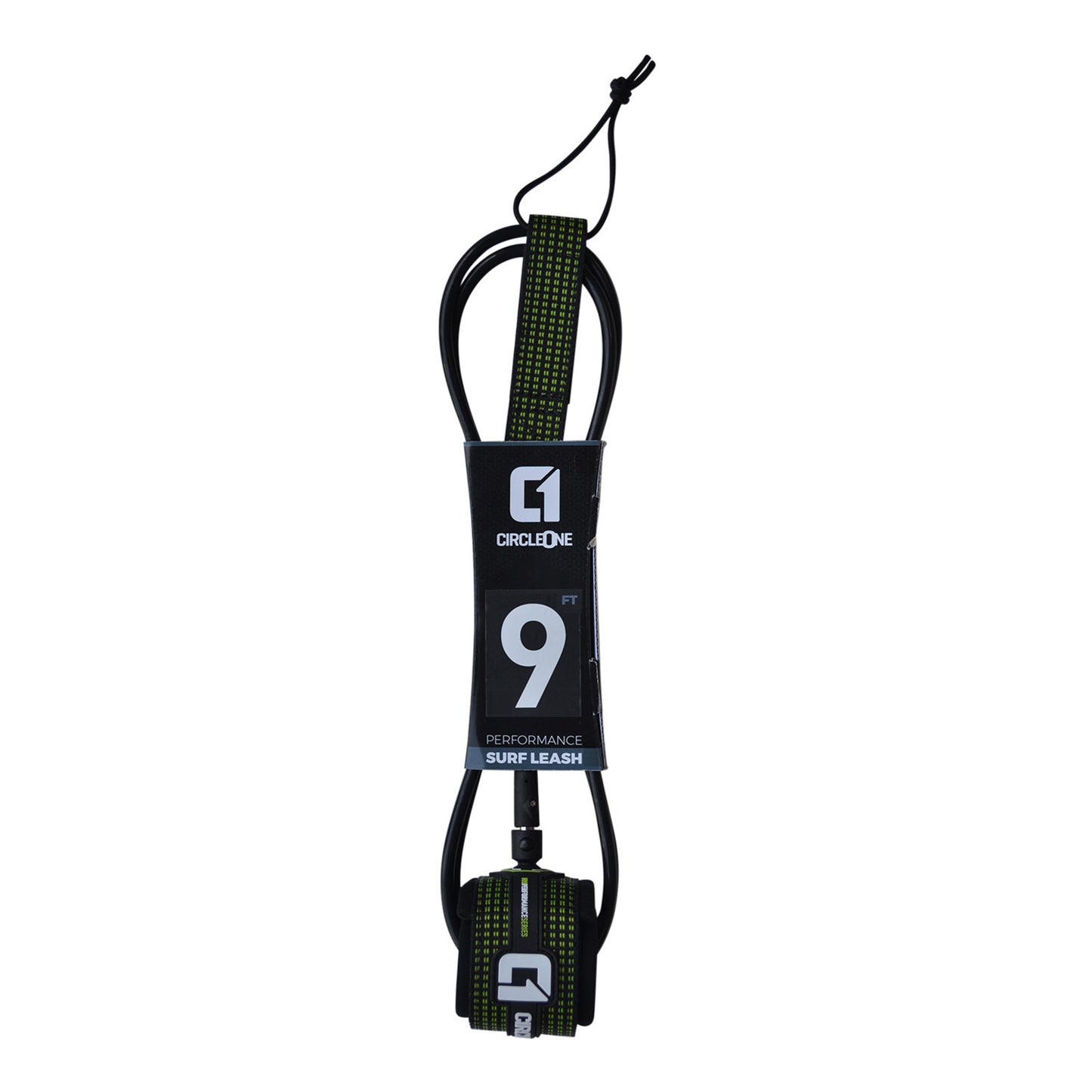 Performance Surfboard Ankle Leash Black