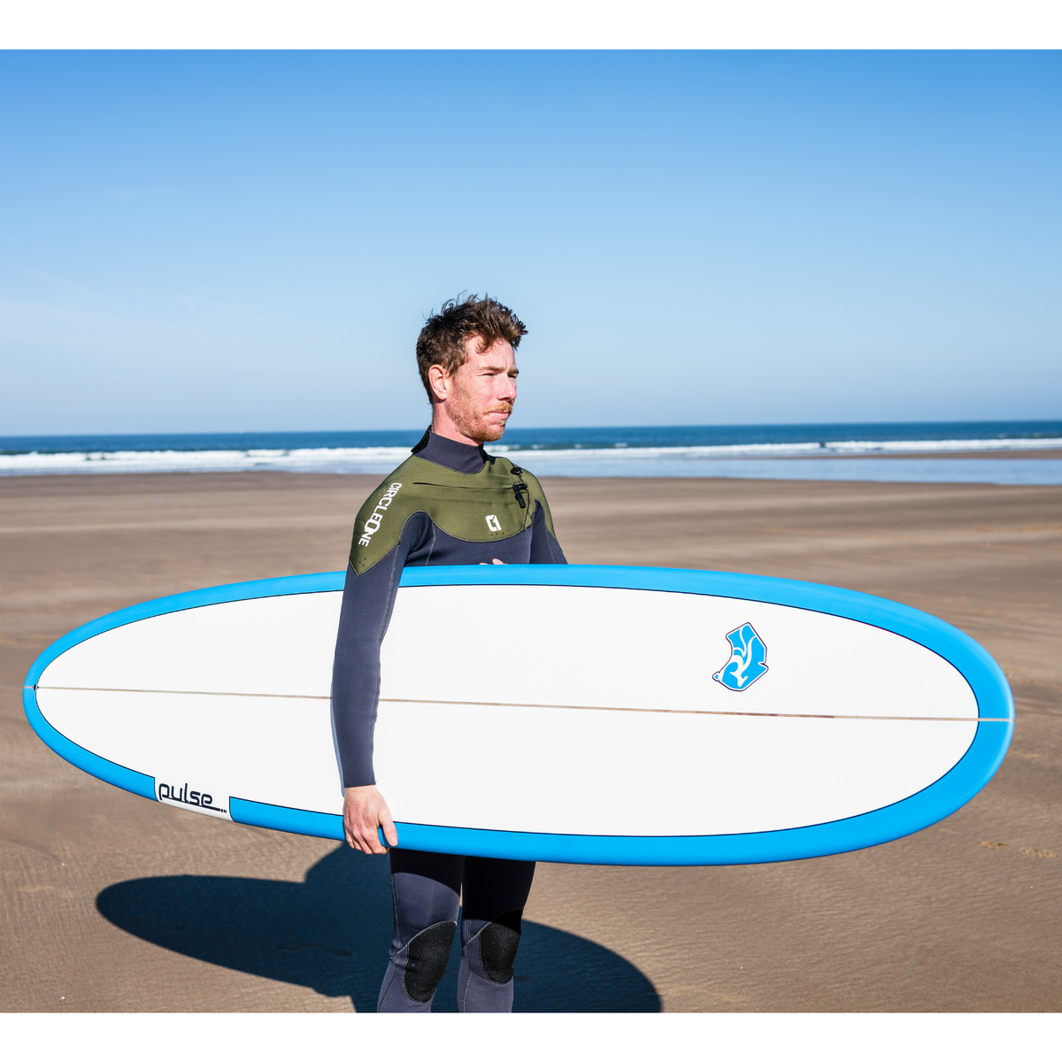 7' Pulse Mini Mal Surfboard by Australian Board Co - FCSII Finboxes
